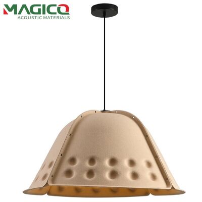 calidad  Handmade Acoustic Lamp Shade LED Pendant Light Shade For Interior Lighting fábrica