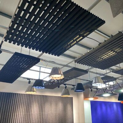 calidad  Square Tube PET Ceiling Panels Acoustic Solutions For Offices Homes And Commercial Interiors fábrica